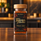 FabFusion Mama’s Love 4 oz spice blend in square glass jar with bamboo lid